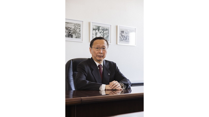 代表取締役社長　社長執行役員 戸上　信一の写真